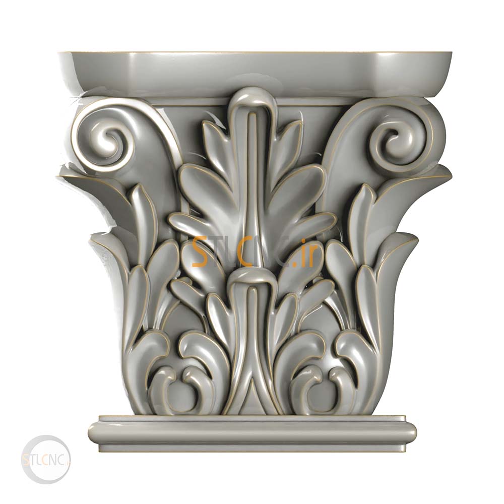 Chapiters and Corbels 3D Models COR-349 - 2