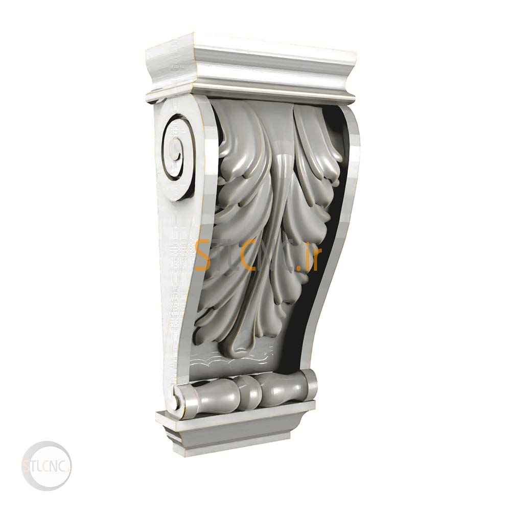 Chapiters and Corbels 3D Models COR-355