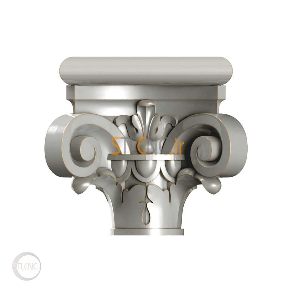 Chapiters and Corbels 3D Models COR-372 - 2