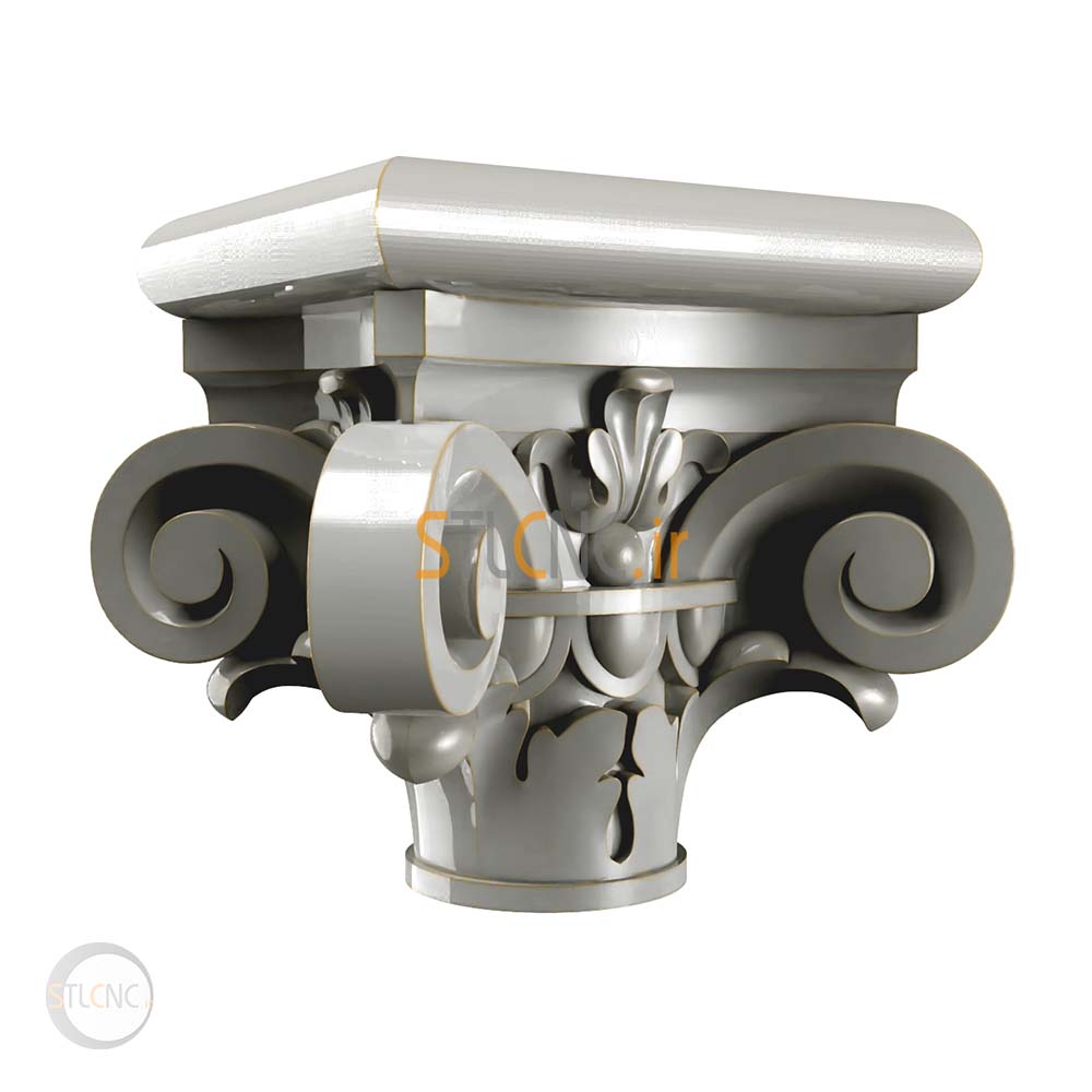 Chapiters and Corbels 3D Models COR-372