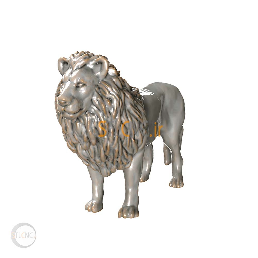 lion statue FIG-114 - 2