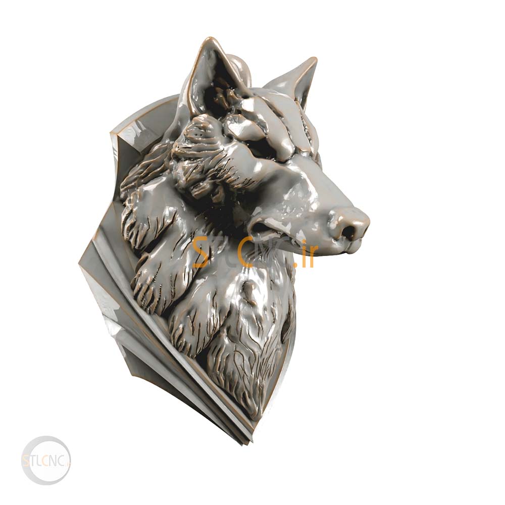 wolf head FIG-143