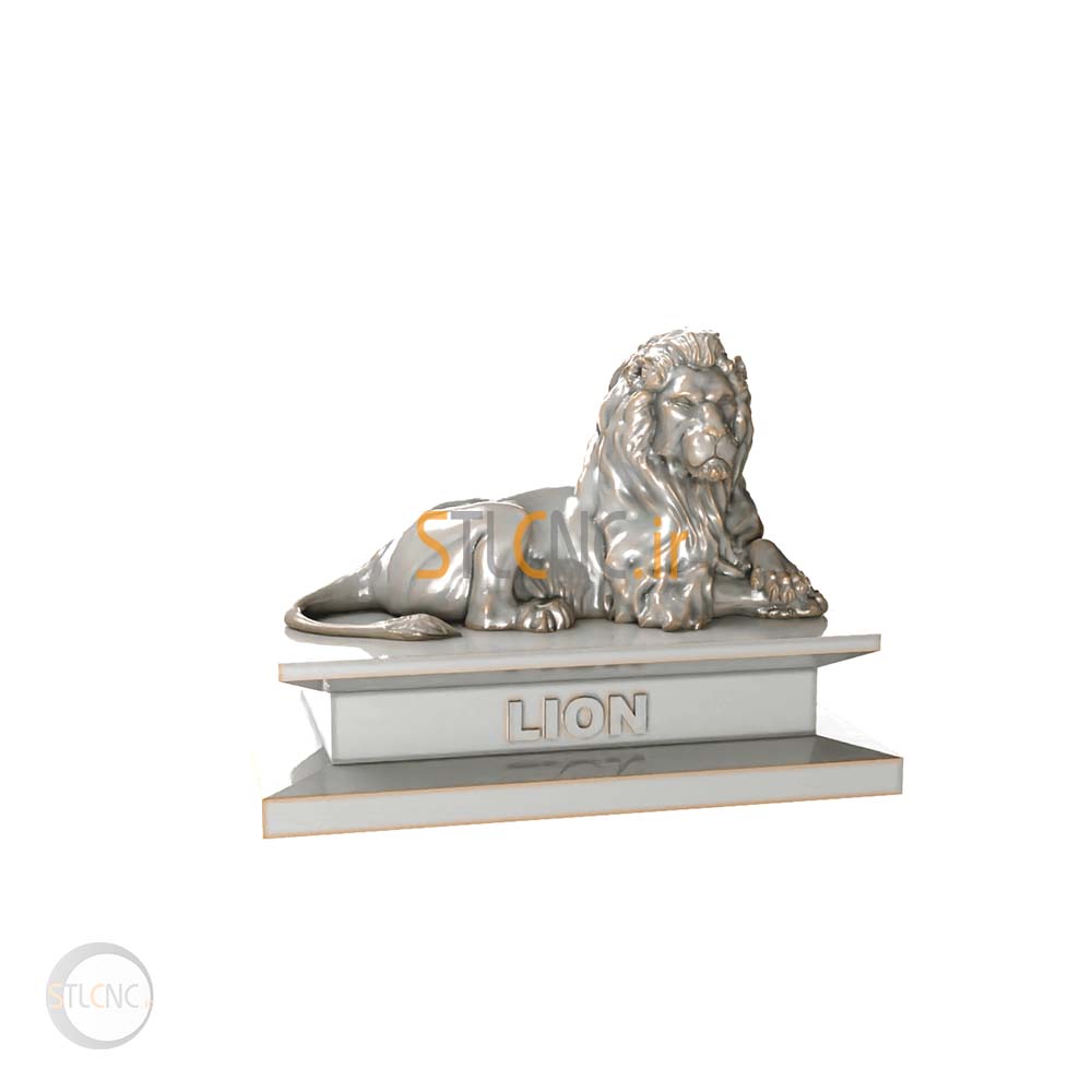 lion statue FIG-179 - 2