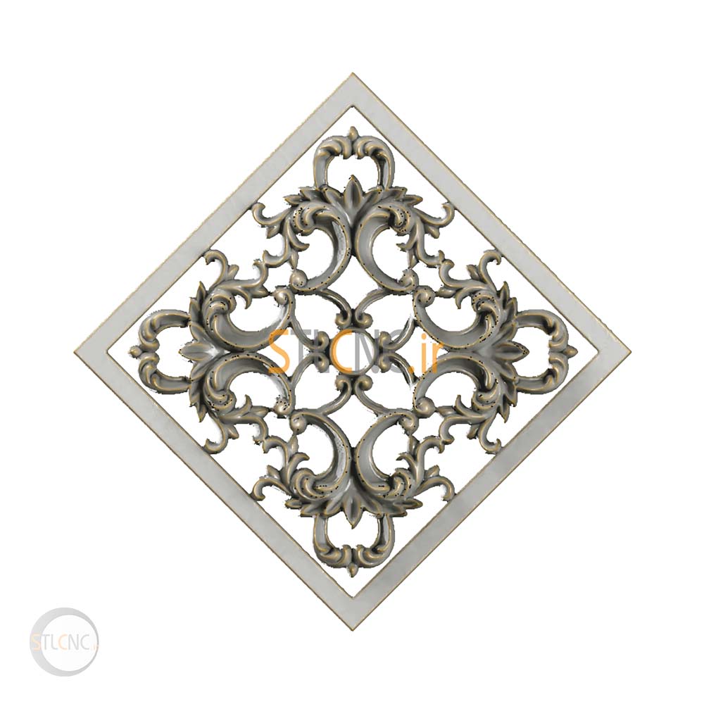 Rosettes 3D Models ROS-122