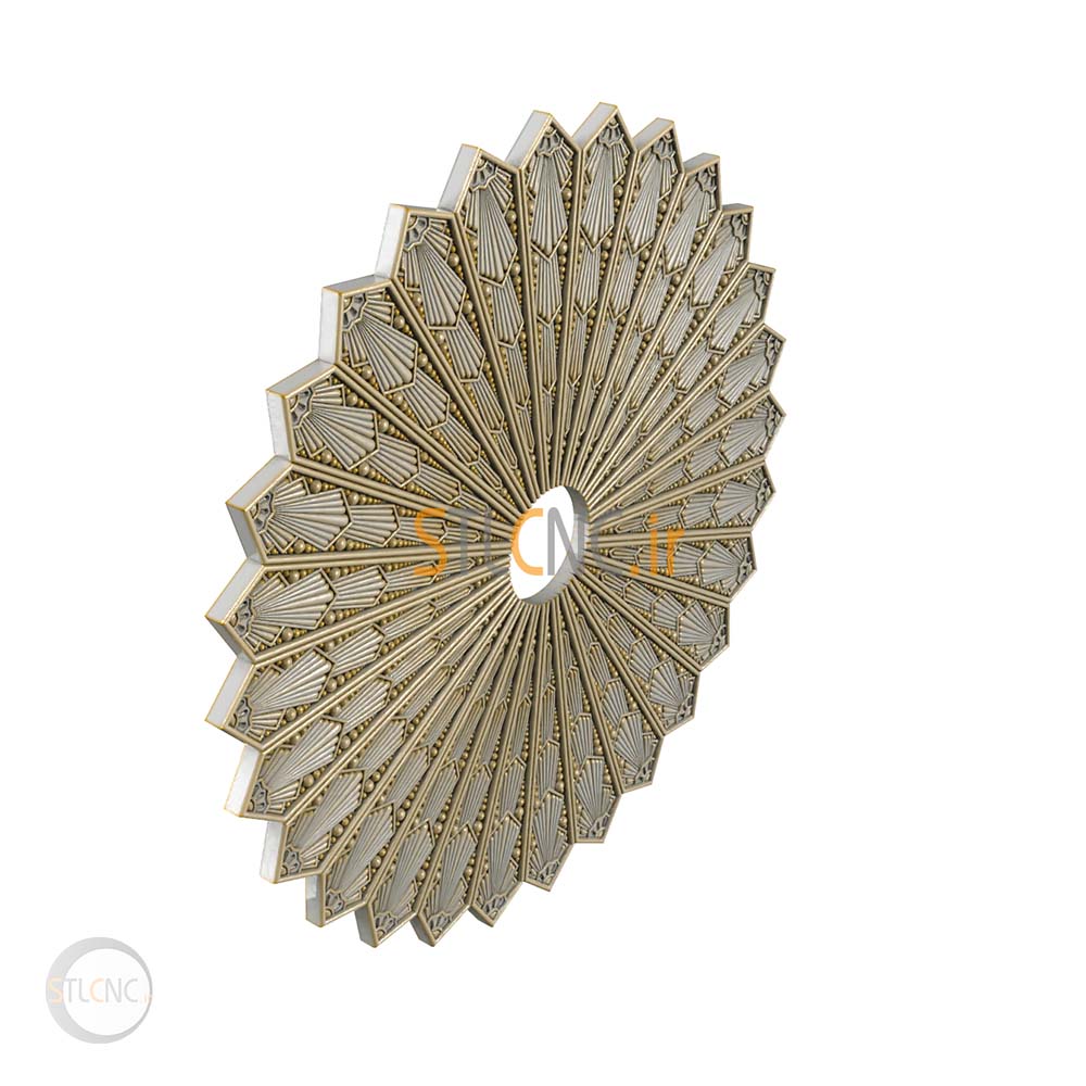 Rosettes 3D Models ROS-199 - 2