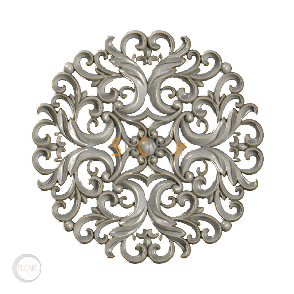 Rosettes 3D Models ROS-272