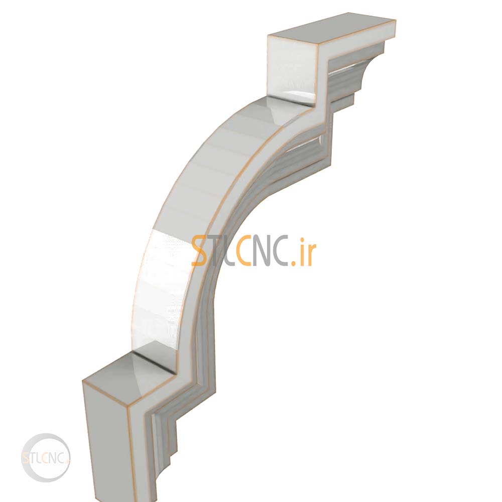 طرح CNC منبت گوشه COE-185 - 2